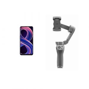 Realme BUNDLE 8 5G NOIR 128Go + Stabilisateur DJI OM3