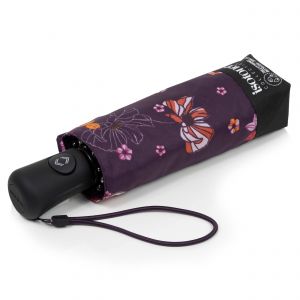 Isotoner Parapluie solide, ultra-déperlant, large couverture, ouverture/fermeture auto