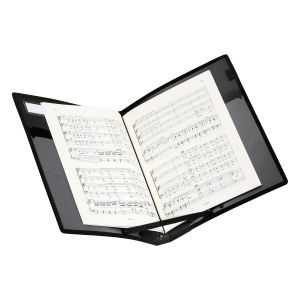 Viquel Porte-partitions pour livrets de chants et de musique VOCALYZ - Noir - Adulte Homme