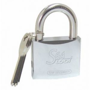 Lalizas Sealock Marine Padlock Long Shackle 50 mm Silver