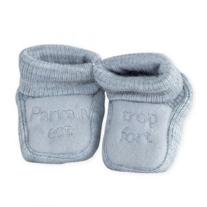 Trois Kilos Sept Chaussons brodés