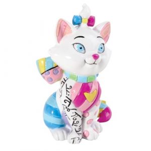 Enesco Disney By Britto 4026294 Mini Figurine Marie la Chatte R&eacute;sine 7 cm