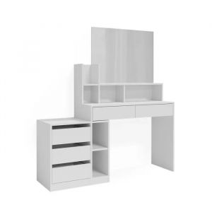 Coiffeuse Anja, Blanc, 139.8 cm, Vicco
