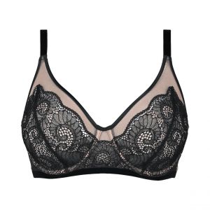 Sans Complexe Soutien gorge classique armatures Serena, Noir - Couleur Noir - Taille 100D