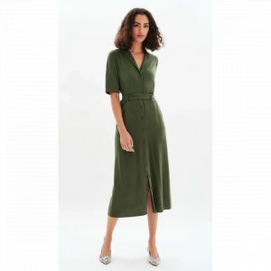 Robe Rtifanny2 vert kaki femme