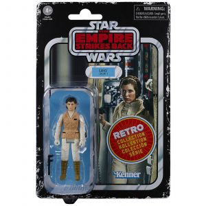 Hasbro Star wars retro collection - E9649 - Figurine articul&eacute;e Princesse Leia Hoth - 10cm - Black series