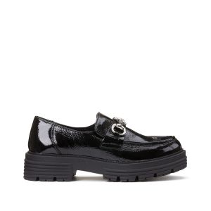 Jonak Mocassins cuir, semelle chunky Noir - Taille 36;37;38;39;40;41