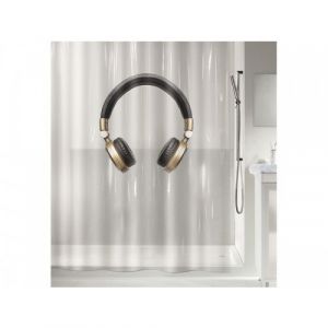 Spirella Rideau de douche - 180X200cm - Auriculaire