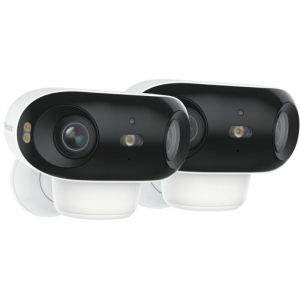 Reolink Argus 4 Pro Caméra de surveillance Vue 180° sans Angle Mort Vision 4K en Couleur Même la Nuit