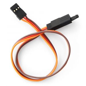 Beez2B Rallonge servo JR avec sécurité 600mm 26AWG (0.40mm diam - 0.129mm2 sect) (0.32mm²) (10pcs)