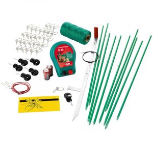 Kerbl Clôture électrique Hobbyset avec électrificateur batterie 441151
