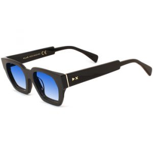 Xlab Femme MADURA Lunettes de soleil Acétate Noir Bleu clair Géométrique Ombré