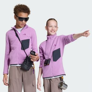 Adidas Haut zipp&eacute; en molleton Terrex Multi Enfants