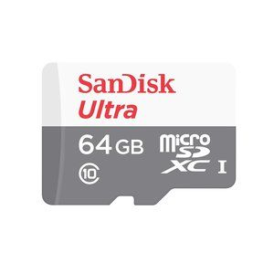 Sandisk Ultra microSDXC 64Go 48MB/s Adapt. SDSQUNB-064G-GN3MA