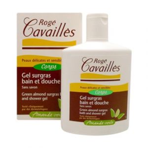 Image de Rogé Cavaillès Amande Verte - Gel bain et douche Surgras Actif - 300 ml