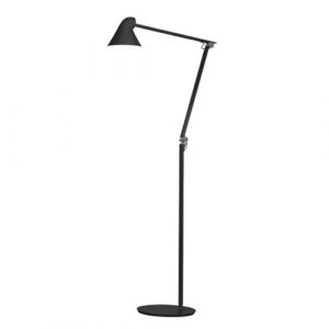 Louis Poulsen NJP lampadaire LED 3 000K gris clair