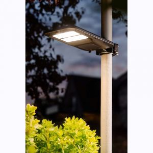 T&ecirc;te de lampadaire solaire 2000 lumens