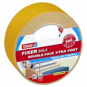 Image de Tesa Adhésif double face pour sols FIXER extra-fort 25m