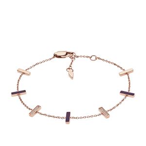 Image de Fossil Femme Acier Bracelet en chaîne JF03030791