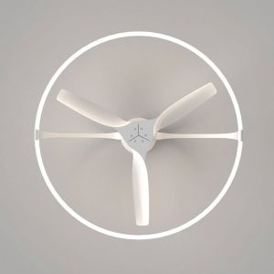 Mantra Ventilateur de Plafond Nepal 105cm Blanc -