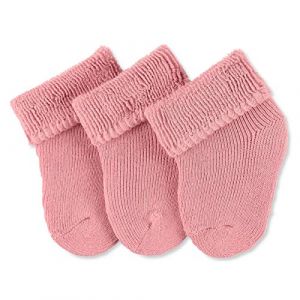 Sterntaler Unisex Baby Erstlingssöckchen 3er-Pack Socken, rosa, 0