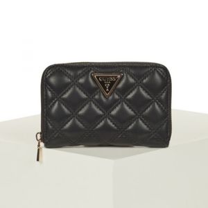 Guess Portefeuille GIULLY MEDIUM ZIP AROUND Noir - Taille Unique