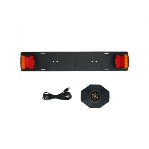 Carpoint Rampe Eclairage Bluetooth Led Pour Remorque 78x14cm Prise 7 Broches