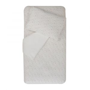 Domiva Parure de lit enfant avec housse de couette + taie d'oreiller - Lilas