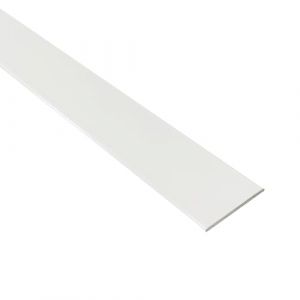 M&eacute;plat aluminium (24mm x 1mm x 1950 mm, Laqu&eacute; Blanc) Homewell