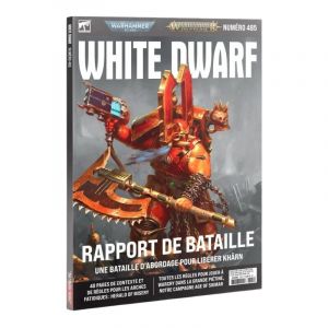 Games Workshop Livre White Dwarf n°485 (Février 2023)