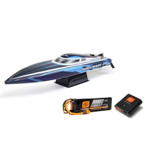 Bateau RC Sonicwake Bleu - righting Brushless Deep-V - RTR (batterie et chargeur inclus)