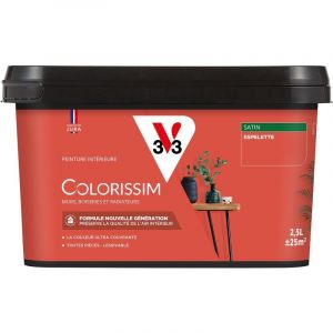 V33 Peinture Colorissim satin Espelette 2L5
