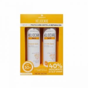 Heliocare 360&ordm; Invis&iacute;vel SPF50+ spray duplo 2 x 200 ml