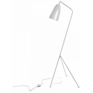 Image de Versa Lampadaire Blanc M&eacute;tal (50 x 148 x 57 cm)