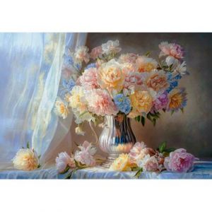 Image de Castorland Puzzle 1500 pièces : Pivoines pastel