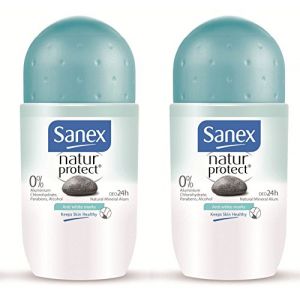 Sanex Natur Protect - Déodorant 24h anti-traces blanches