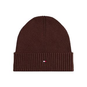 Tommy Hilfiger Bonnet coton et cachemire &agrave; revers