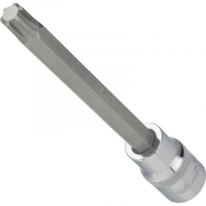 Vigor Carré femelle entraînement 12,5 = 1/2 pouce Douille mâle à empreinte RIBE V2224 Ouverture de clé: M 12 L.140 mm