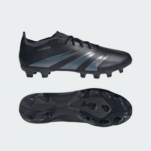 Adidas Chaussure Predator 24 League Low Multi-surfaces - Core Black / Carbon / Core Black, Core Black / Carbon / Core Black - Taille 39 1/3