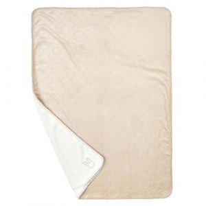 Nattou Couverture Lapin, Supersoft, 75 x 100 cm, Polyester, Lapidou, Beige