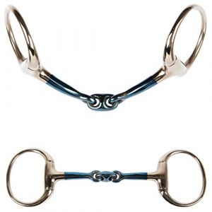 Harry's Horse Mors 2 anneaux pour cheval double brisure anatomique Sweet Iron