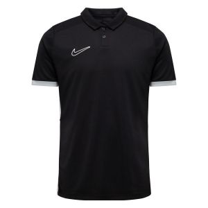 Nike FZ9763-010 Y NK DF ACD25 SS Polo Sweatshirt Unisex Black/Wolf Grey/White/White Taille L