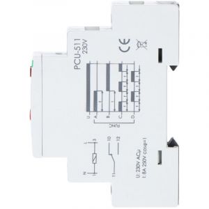 Relais de minuterie 1P 8A 0,1sek-576h 230V AC Multifonction PCU-511 mask5908312595410