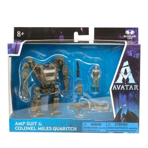 MCFarlane Toys Figurine Avatar Le Film Coffret AMP et Quaritch