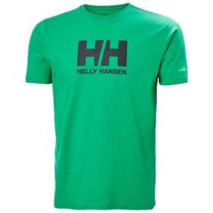 Helly Hansen T-Shirt pour Homme avec Logo HH - Vert, S