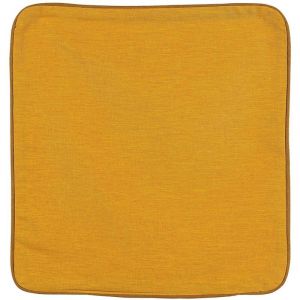 LINDER Housse de coussin LIN LAVE Jaune 40x40cm