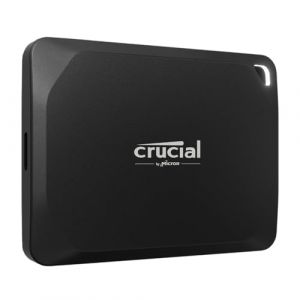 Crucial X10 Pro 4To Disque SSD Externe Portable, jusqu&rsquo;&agrave; 2100Mo/s en Lecture et 2000Mo/s en &eacute;crituree, USB-C 3.2, PC et Mac, R&eacute;sistance &agrave; l&rsquo;eau et &agrave; la Poussi&egrave;re IP55 - CT4000X10PROSSD902
