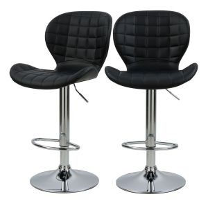 Rendez Vous Déco Chaise de bar Mazzia 53/74 cm (lot de 2)