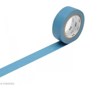 Masking Tape Basic Uni Bleu roi 15 mm x 10 m