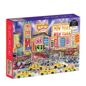 Galison Puzzle 2000 pièces : The Great White Way par Michael Storrings